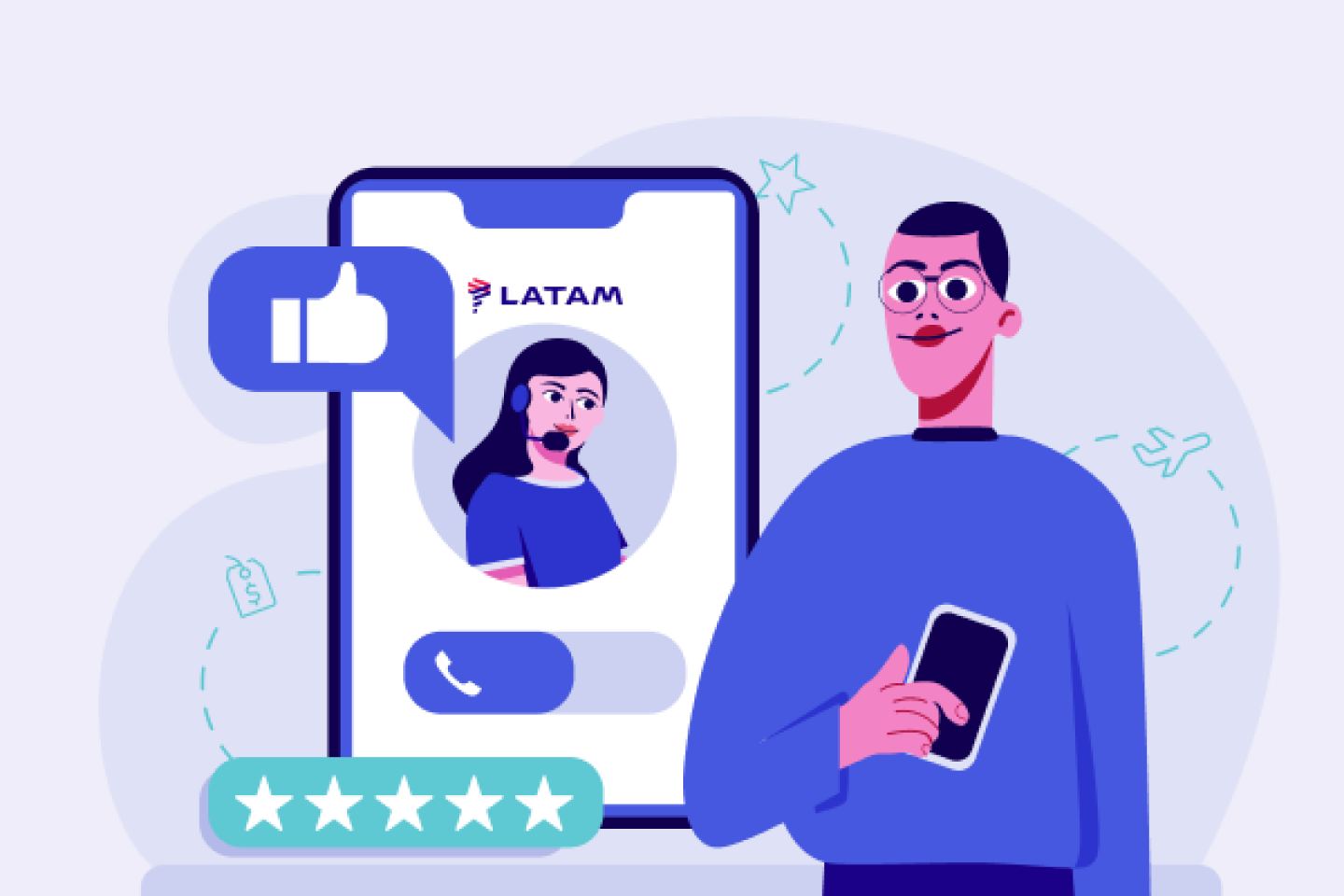 Asesoría de viajes online features